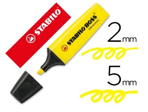 Marcador Fluorescente Stabilo Boss 70/24 Amarelo