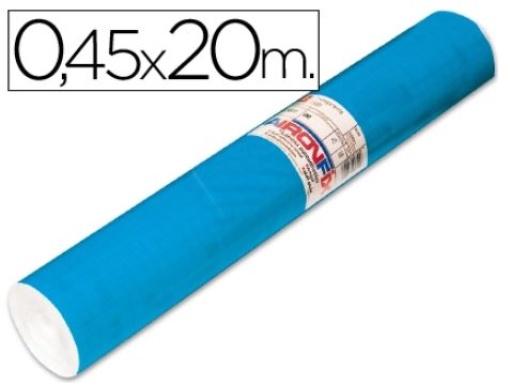 Rolo Auto Adesivo Aironfix 0,45x20m  Azul Mate Medio (67014)