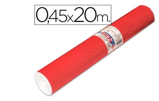 Rolo Auto Adesivo Aironfix 0,45x20m Vermelho Mate Claro (67151)