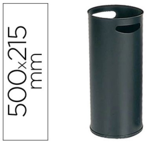 Porta Guarda-Chuvas Sie Metalico Com Pegas 500x215mm Preto (306-N)