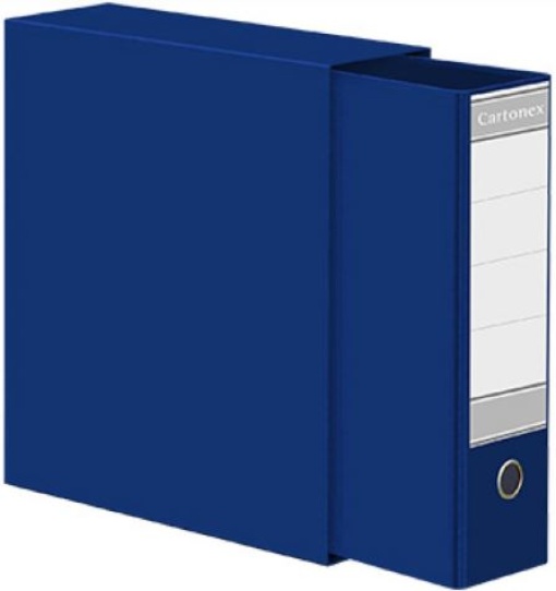 Pasta de Arquivo Cartonex C/Caixa Ref.202CC Azul (L40)