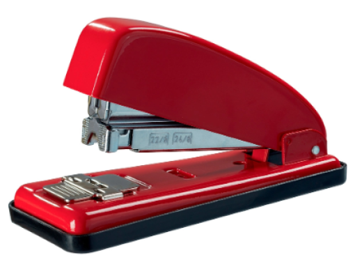 Agrafador Petrus 226 Cap.30fls (24/6-26/6) Vermelho (44793)