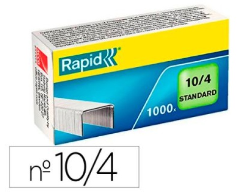 Agrafos Rapid 10/4mm Galvanizado Standard Cx.1000