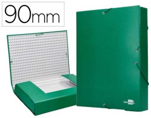 Pasta Projetos Liderpapel C/Elasticos L90 Verde (PY95)