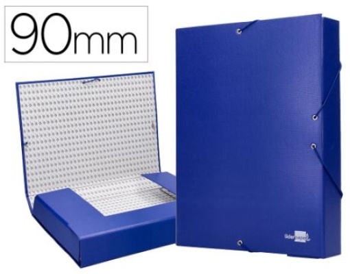 Pasta Projetos Liderpapel C/Elasticos L90 Azul (PY91)