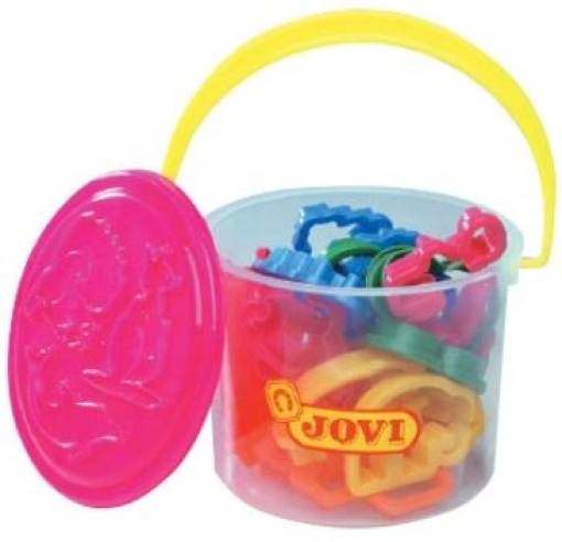 Balde Jovi Com 24 Moldes Plasticina Para Modelagem 6 Modelos
