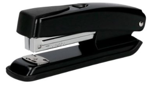 Agrafador Q-Connect Metalico (22/6-24/6-26/6) Preto (KF01044)