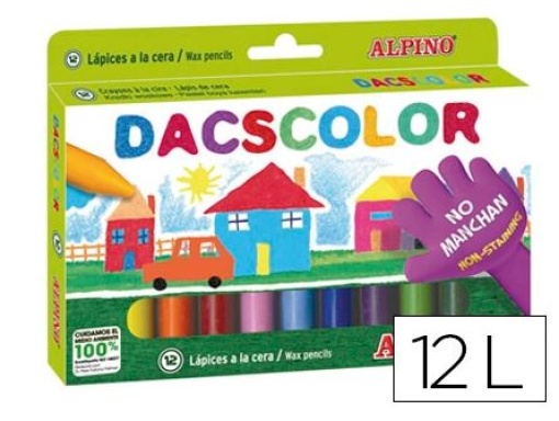 Lapis Cera Alpino Dacs Com 12 Lapis (DC050290)