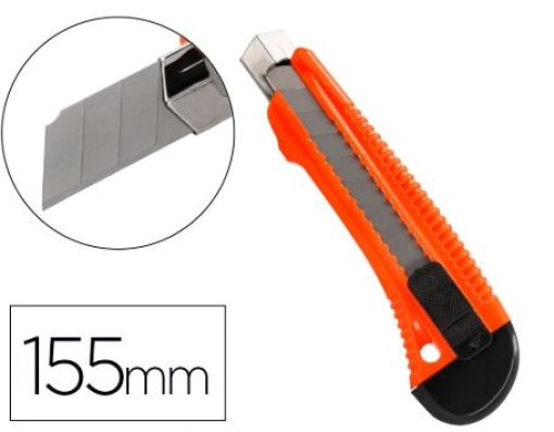 X-Acto Q-Connect Plastico C/Proteçao Largo 18mm (KF10634)