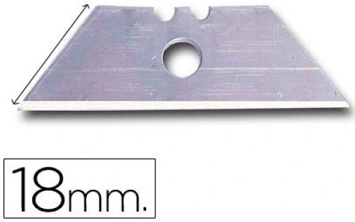 Recarga Lamina X-Acto Q-Connect 18mm Emb.5un (KF10637)