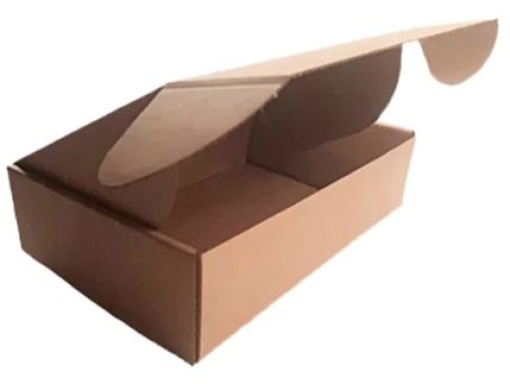 Caixa Cartao Simples P/Expedicao Auto-Montavel 365x255x080mm