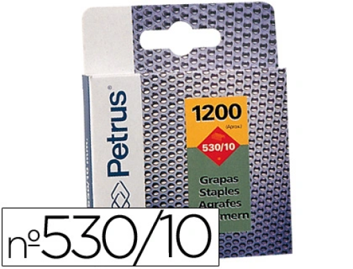 Agrafos Petrus Nº530 530/10 Cx.1200 (77515)