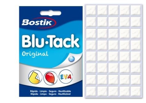 Massa Adesiva Blu-Tack Bostik Multip. Aplicacoes