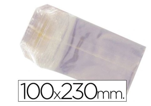 Saco Celofan 105x230mm Pack 100