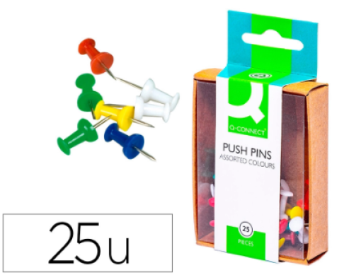 Sinalizador de Planos Q-Connect Cores Sortidas Cx.25un (KF02029)