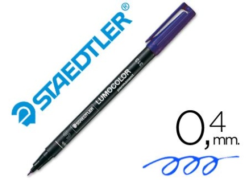 Marcador Acetato Lumocolor Ref. 313-3 (S) Azul