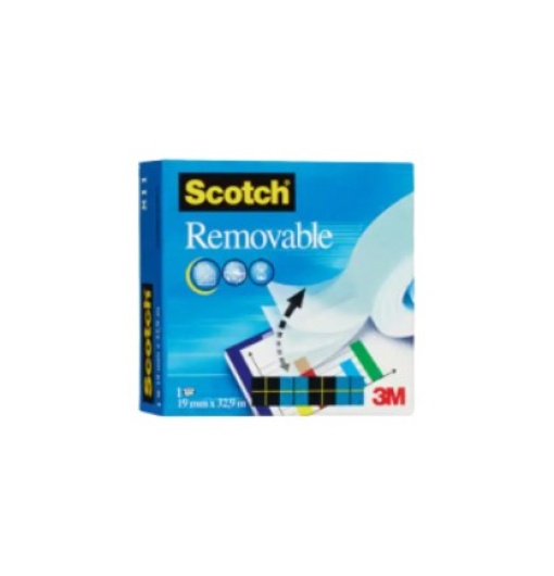 Fita Adesiva Scotch 3M Invisivel e Removivel 33mx19mm (1811/1933)