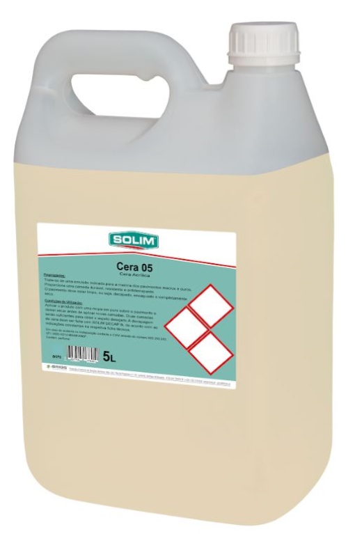 Cera Acrilica Para Pavimentos Solim 05 5L