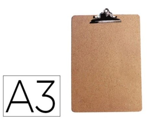 Porta Notas Q-Connect Cartao Rigido 4mm A3 (KF11208)