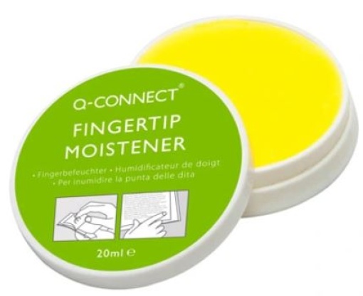 Esponjeira Humidificadora de Dedos Q-Connect 20ml (KF15597)