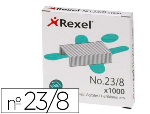 Agrafos Rexel 23/8 Aço Cx.1000 (2101054)