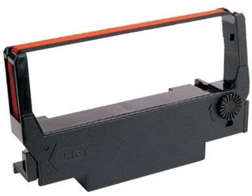 Fita Epson Compativel ERC30/ERC34/ERC38 Preta/Vermelha