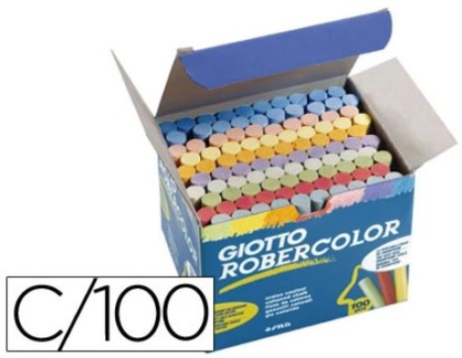 Giz Cores Sortidas Giotto Robercolor Cx 100un (F539000)