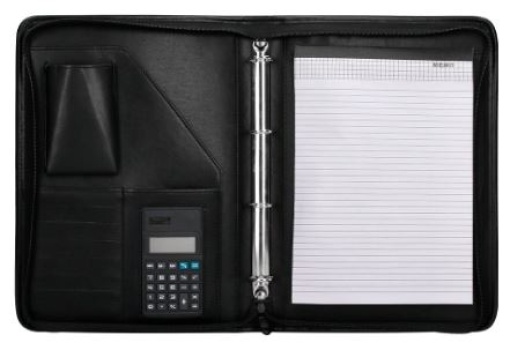 Pasta Portfolio Q-Connect Com Fecho Preta 4 x 40mm (KF17201)