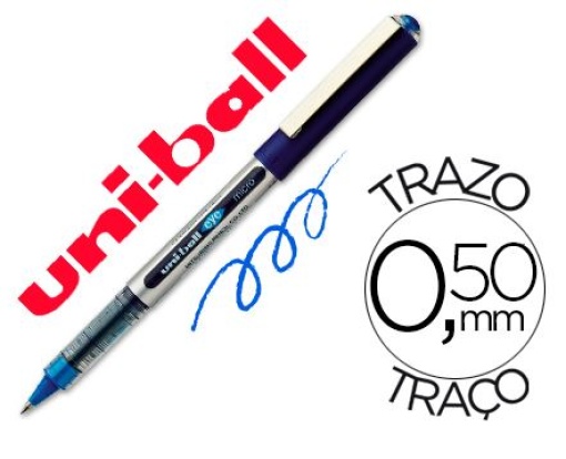 Esferografica Uni-Ball UB-150 Micro Eye Azul 0,5mm