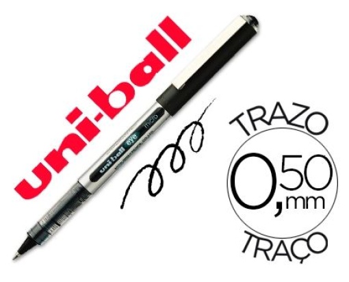 Esferografica Uni-Ball UB-150 Micro Eye Preta 0,5mm