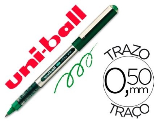 Esferografica Uni-Ball UB-150 Micro Eye Verde 0,5mm