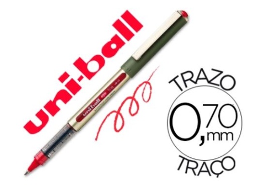 Esferografica Uniball Eye Fine UB157 0.7mm Vermelha