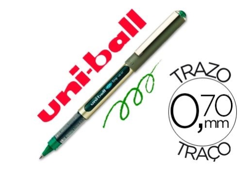 Esferografica Uniball Eye Fine UB157 0.7mm Verde