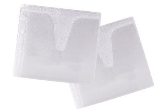 Bolsa Polipropileno Q-Connect Com Perfuracao Para CD/Dvd Pack 40un