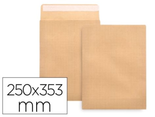 Envelope Saco Liderpapel B4 Kraft 250x353mm Tira de Silicone Cx.250uni (SB54)