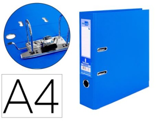 Pasta de Arquivo Liderpapel Documenta PVC A4 75mm Azul (AZ24)
