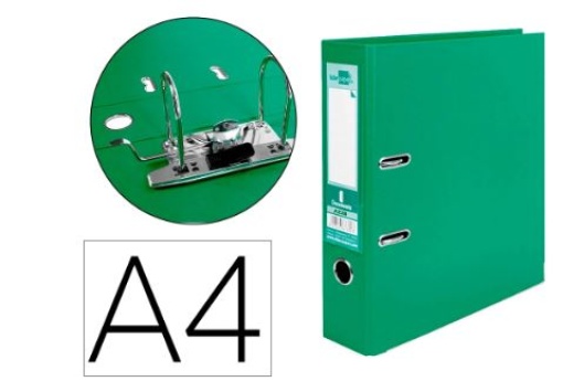 Pasta de Arquivo Liderpapel Documenta PVC A4 75mm Verde (AZ28)