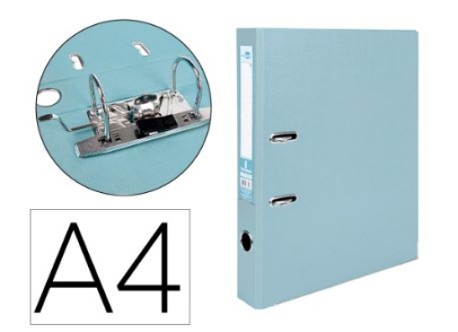 Pasta de Arquivo Liderpapel Documenta PVC A4 52mm Cinza (AY05)