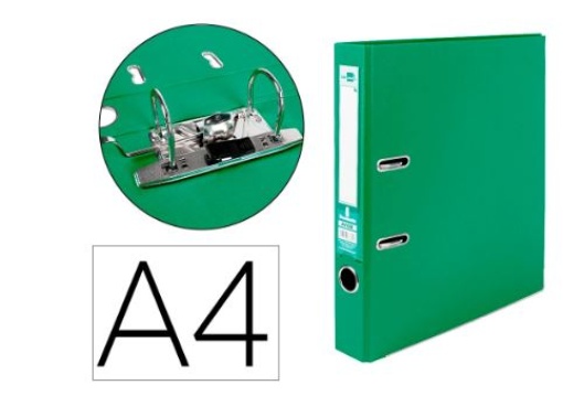 Pasta de Arquivo Liderpapel Documenta PVC A4 52mm Verde (AY08)
