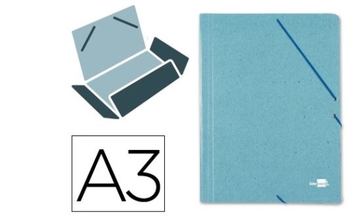 Pasta de Elasticos Liderpapel A3 Verde (CG19)