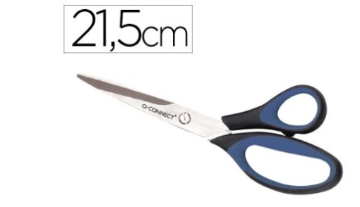 Tesoura Escritorio Q-Connect 8" 215mm (KF01046)
