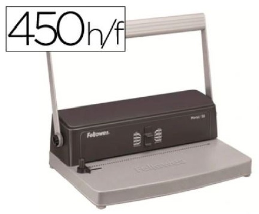 Encadernadora Para Espiral Metalica Fellowes ESP50