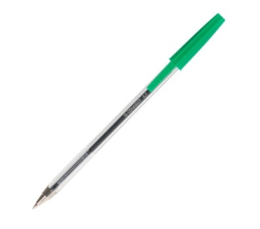 Esferografica Q-Connect Cristal Verde Cx.50 ( KF010439