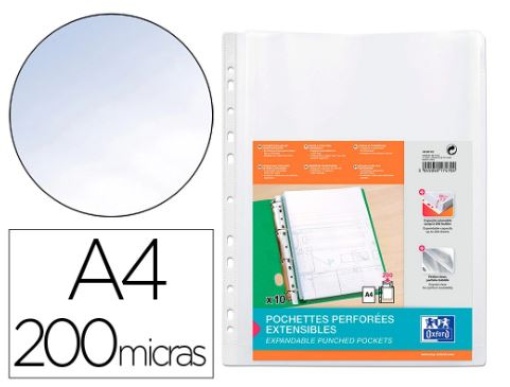 Bolsa Catalogo Oxford Com Fole A4 200mic