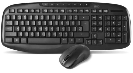 Teclado + Rato 1Life kbw:flow kit wireless PT