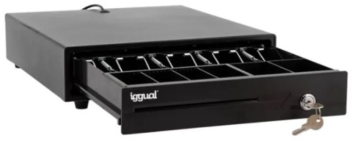 Gaveta de Dinheiro Iggual Iron-10 38cm RJ-11 Preta