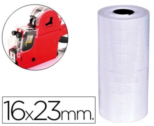 Etiquetas Q-Connect Cor Branca 16X23mm Rolo de 700 Etiquetas 