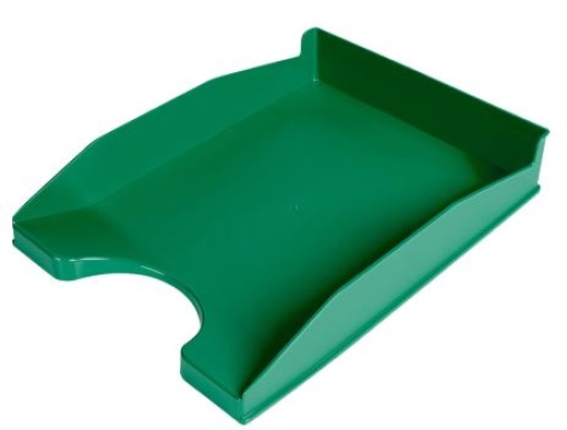 Tabuleiro Secretaria Q-Connect Plastico Verde Opaco (KF04192)