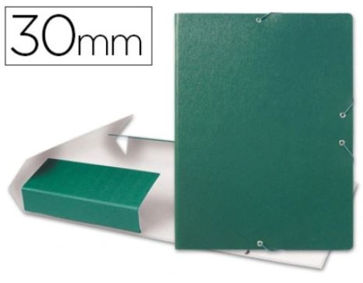 Pasta Projeto C/Elasticos Liderpapel L30 Verde (PJ36)