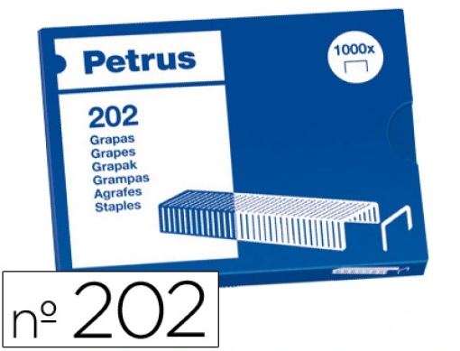 Agrafos Petrus Bambina nº202 Cx1000 (55700)